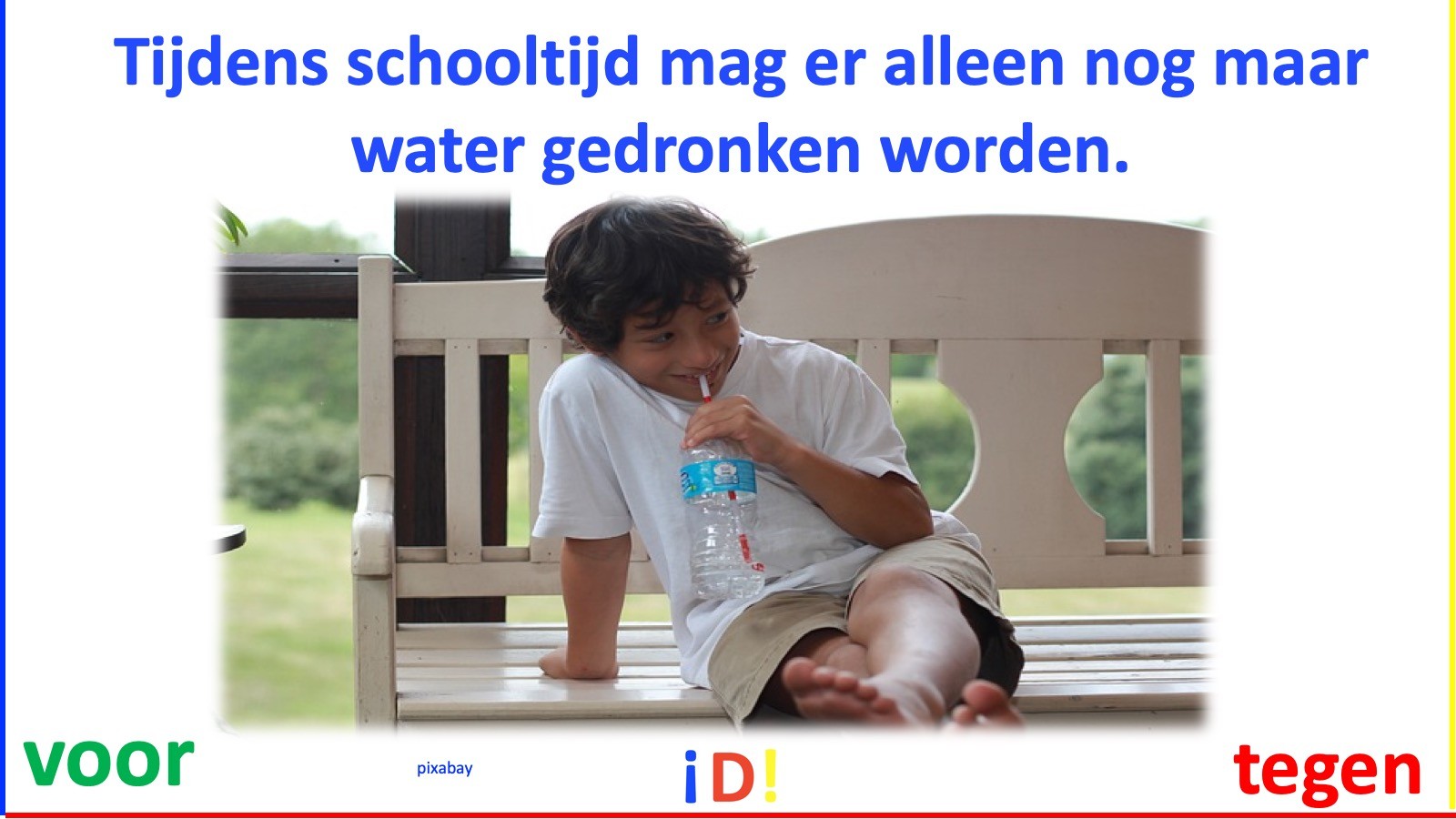 Iedereen debatteert | Debatteren in de klas