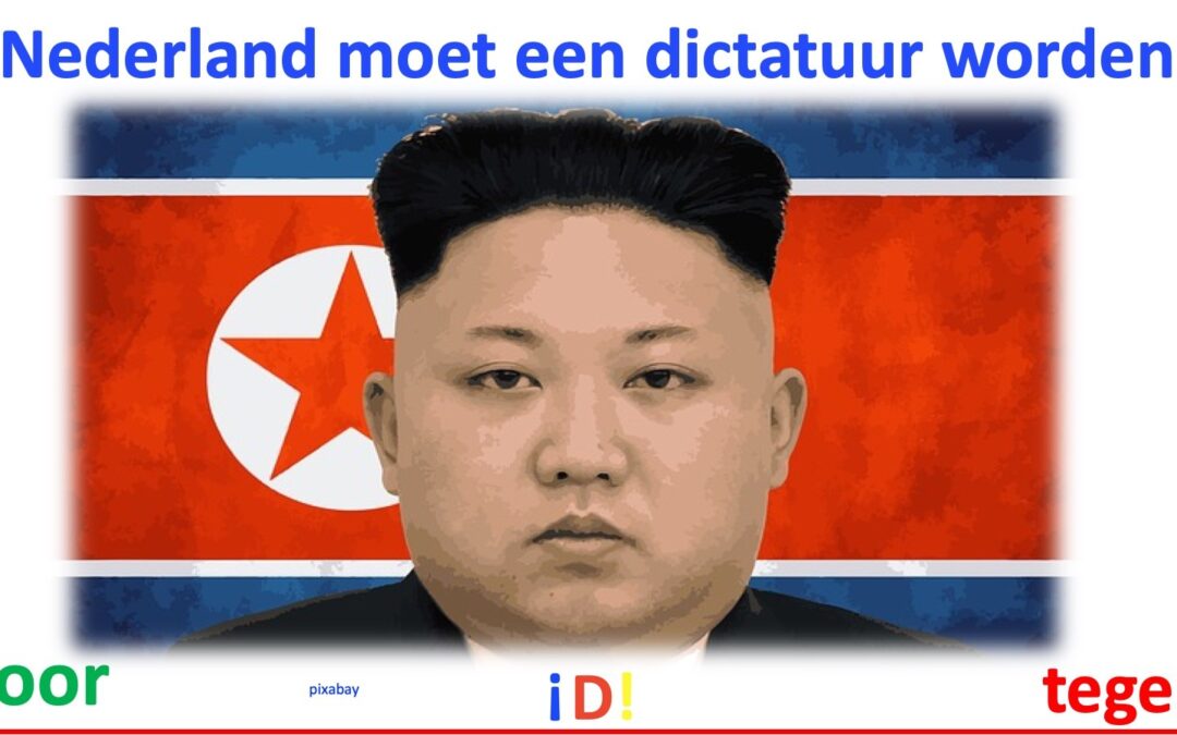 dictatuur Iedereen debatteert