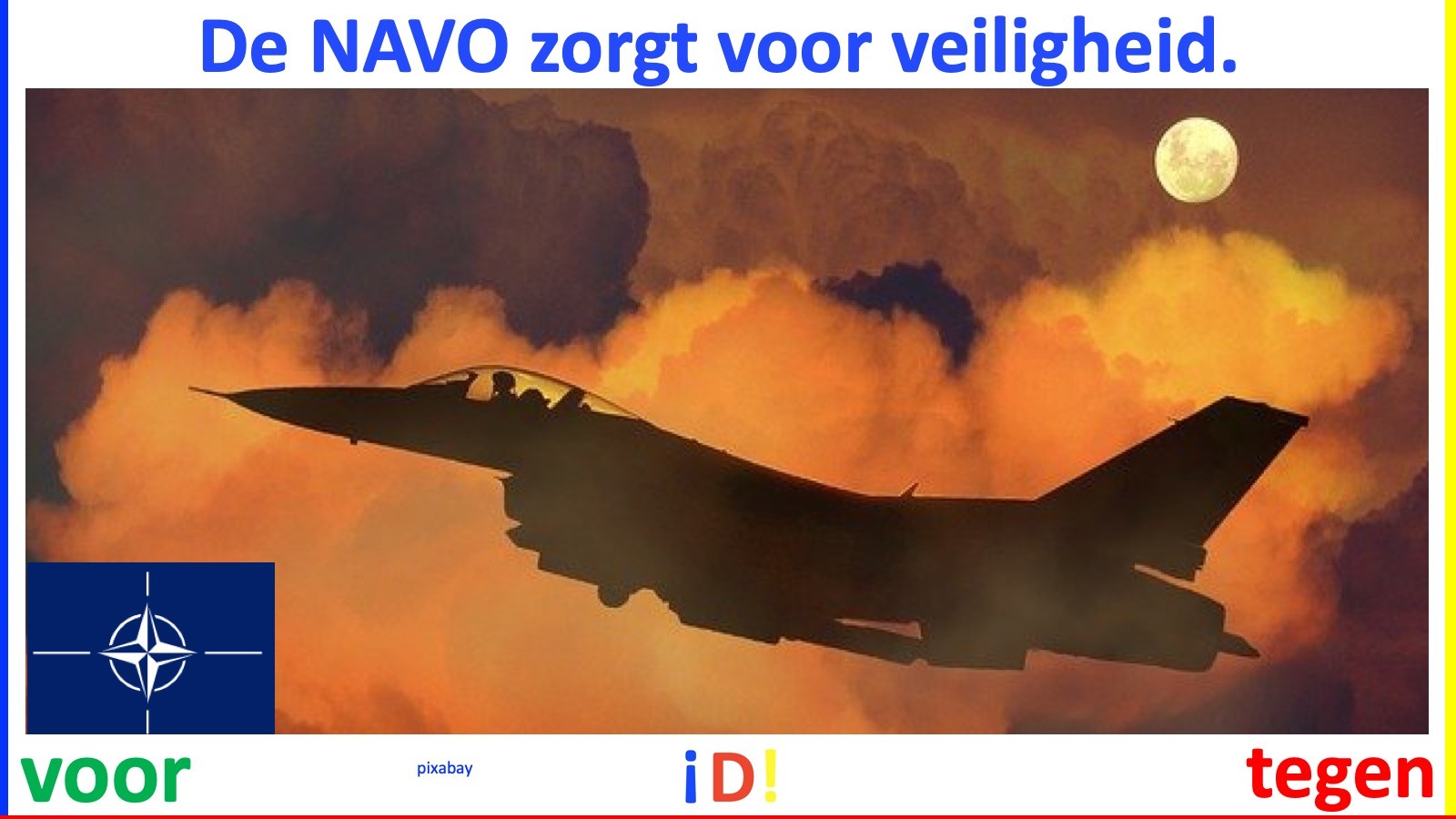 De NAVO voor veiligheid. Iedereen debatteert